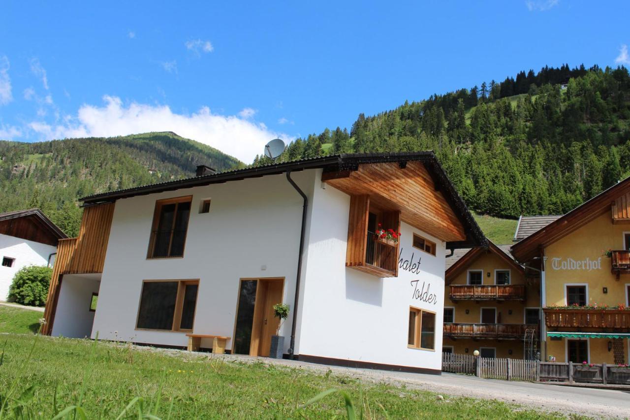 Chalet Tolder San Candido Dış mekan fotoğraf